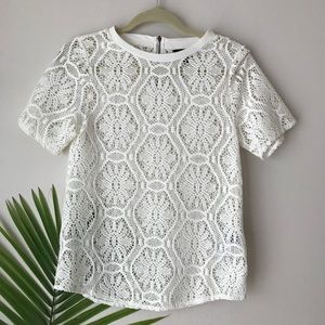 Banana Republic Lace Top Sz Xs